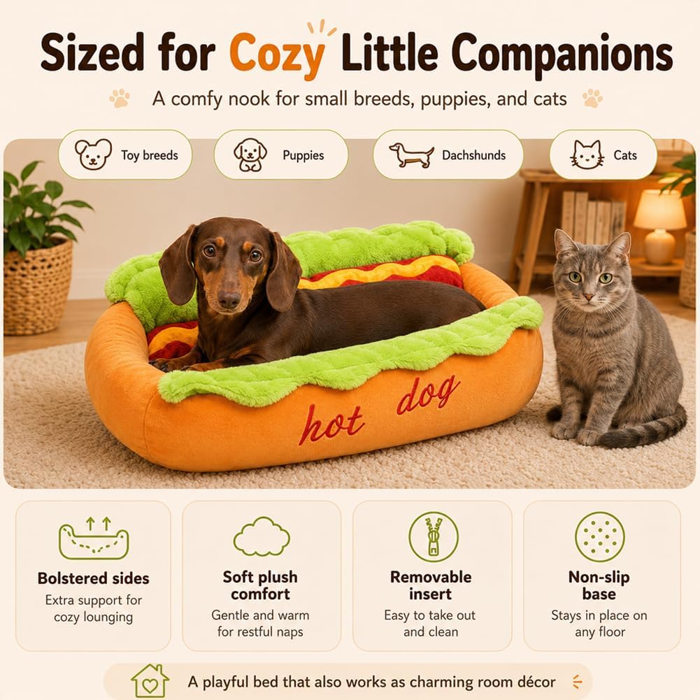 DoggoBun™ Hot Dog Bed